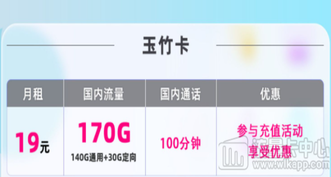 電信玉竹卡用起來怎么樣？優惠嗎？月租低嗎？免費0元領取的流量卡！